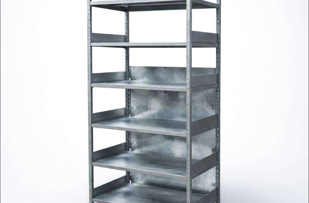 Rayonnage tolé occasion 6 niveaux