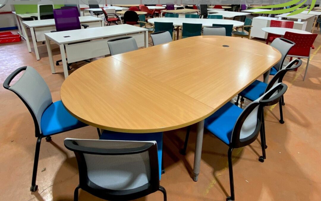 Tables de réunion modulables occasion Haworth
